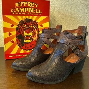 Jeffrey Campbell Dark Grey Wedge